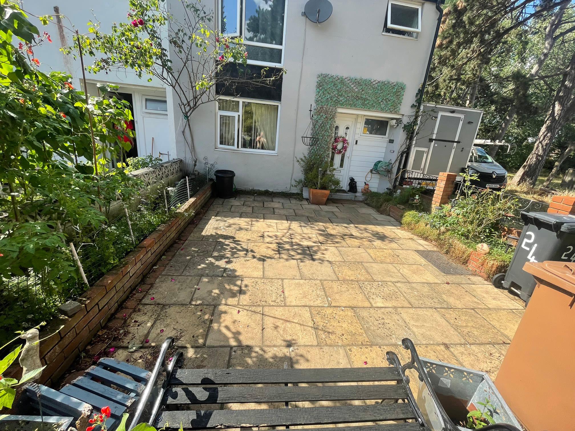 Dirty patio