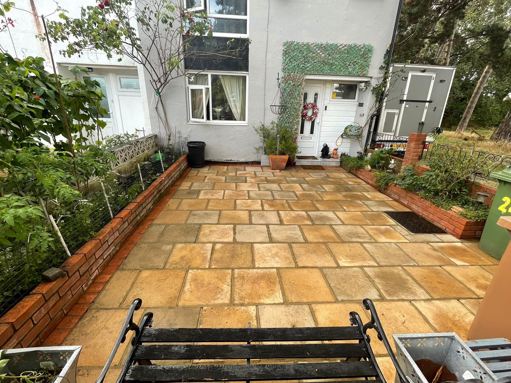 Clean patio